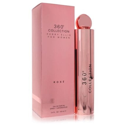 Perry Ellis 360 Collection Rose By Perry Ellis - Eau De Parfum Spray 3.4 Oz