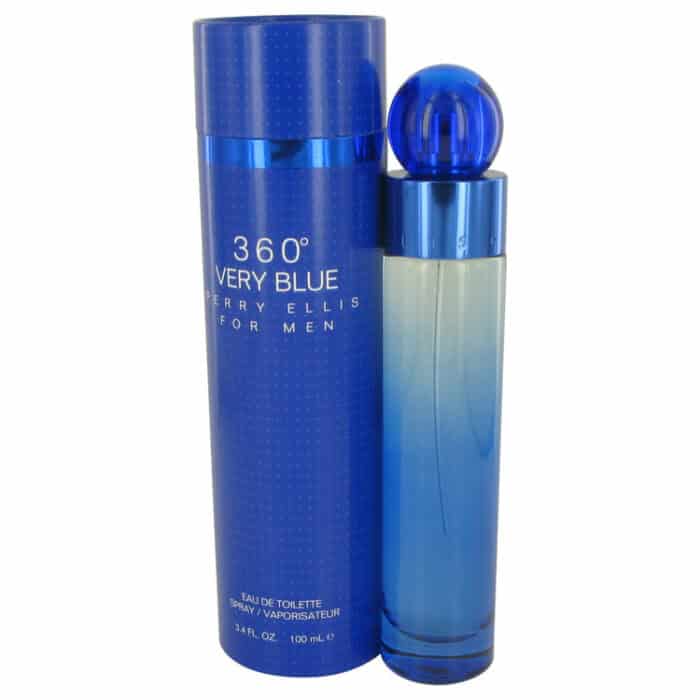 Perry Ellis 360 Very Blue By Perry Ellis - Eau De Toilette Spray 3.4 Oz