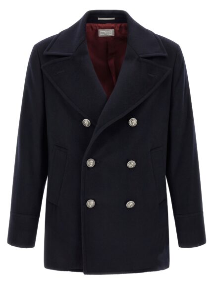 Brunello Cucinelli Peacoat Coat