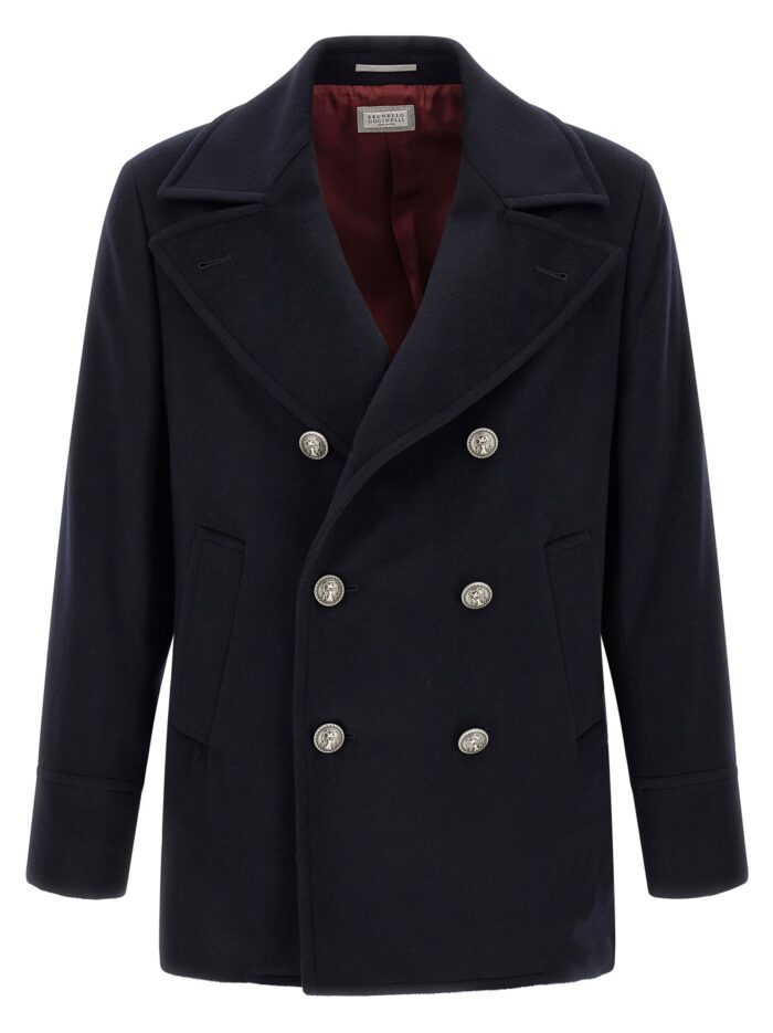 Brunello Cucinelli Peacoat Coat
