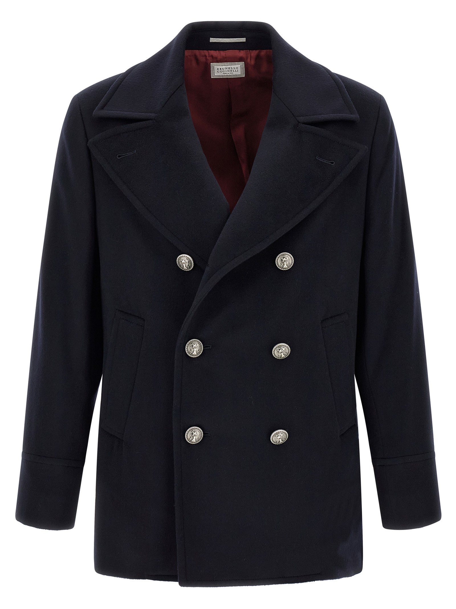 Brunello Cucinelli Peacoat Coat