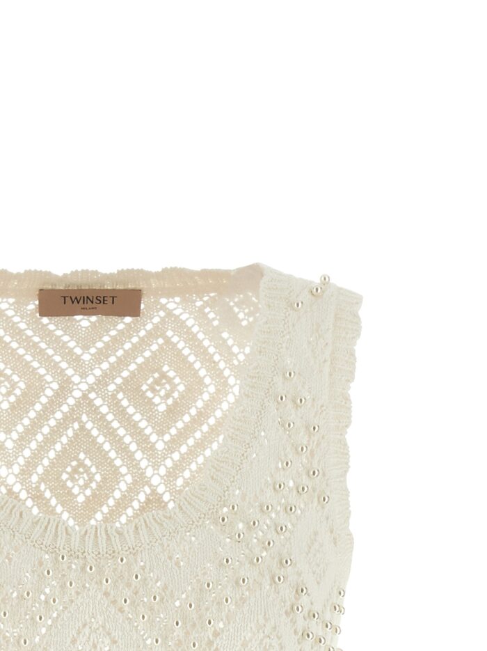 TWIN SET Pearl Top