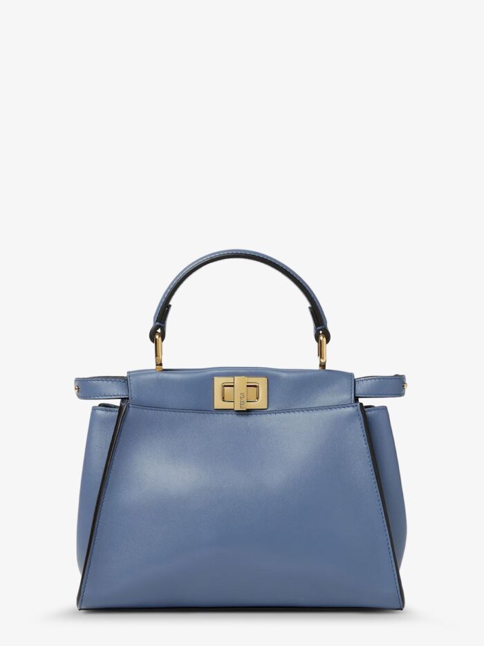 fendi peekaboo mini leather handbag Fendi Peekaboo Mini Leather Handbag