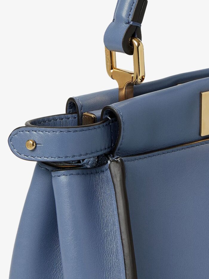 Fendi Peekaboo Mini Leather Handbag