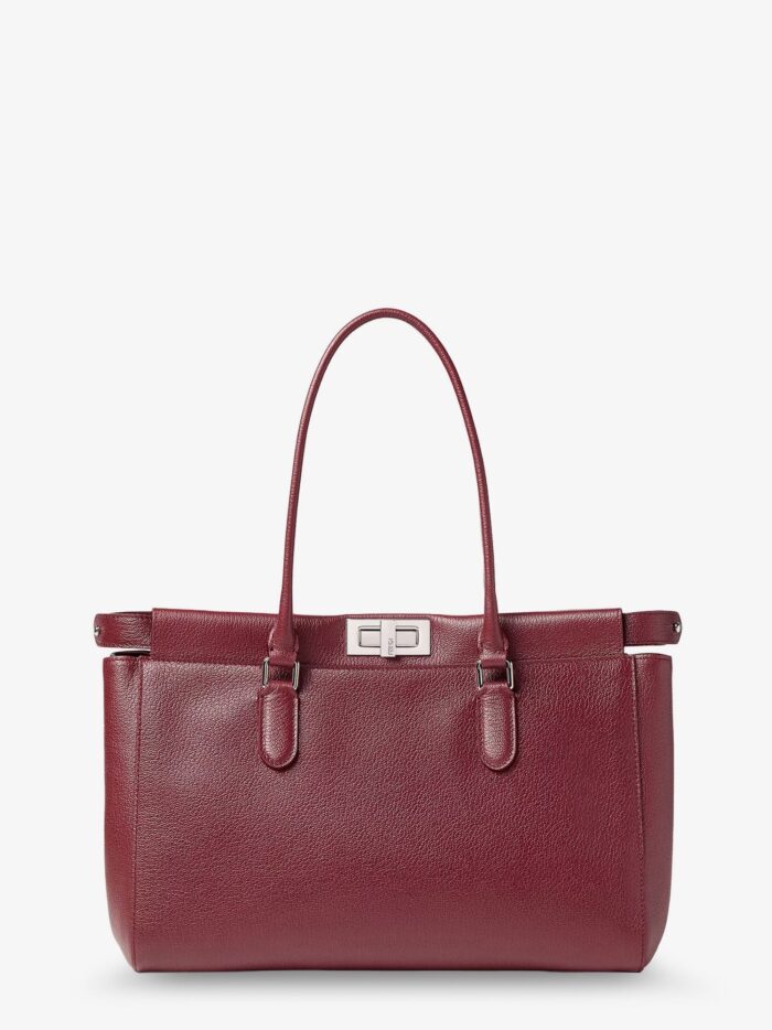 Fendi Peekaboo Tote Leather Shoulder Bag
