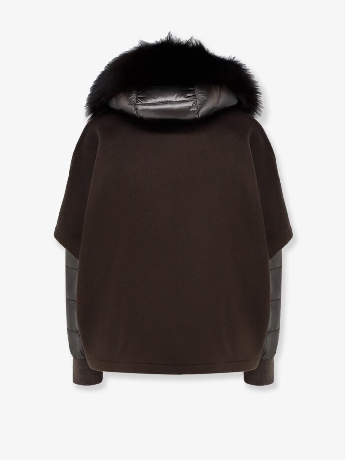 Moorer Pegaso A Removable Wool And Cashmere Blend Down Jacket