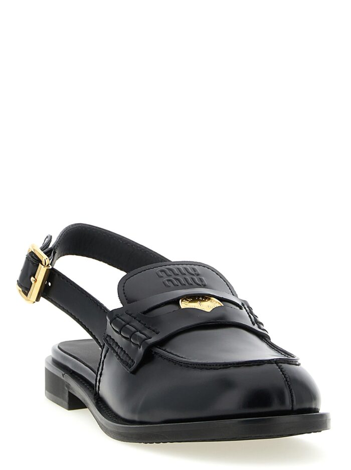 Miu Miu 'Penny Loafers' Sabots