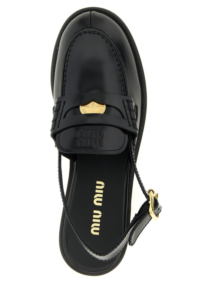 Miu Miu 'Penny Loafers' Sabots