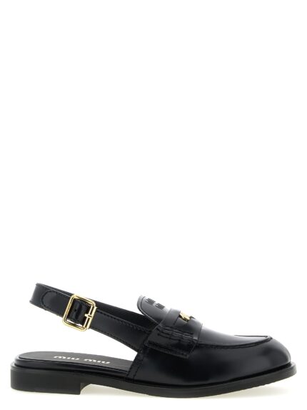 Miu Miu 'Penny Loafers' Sabots