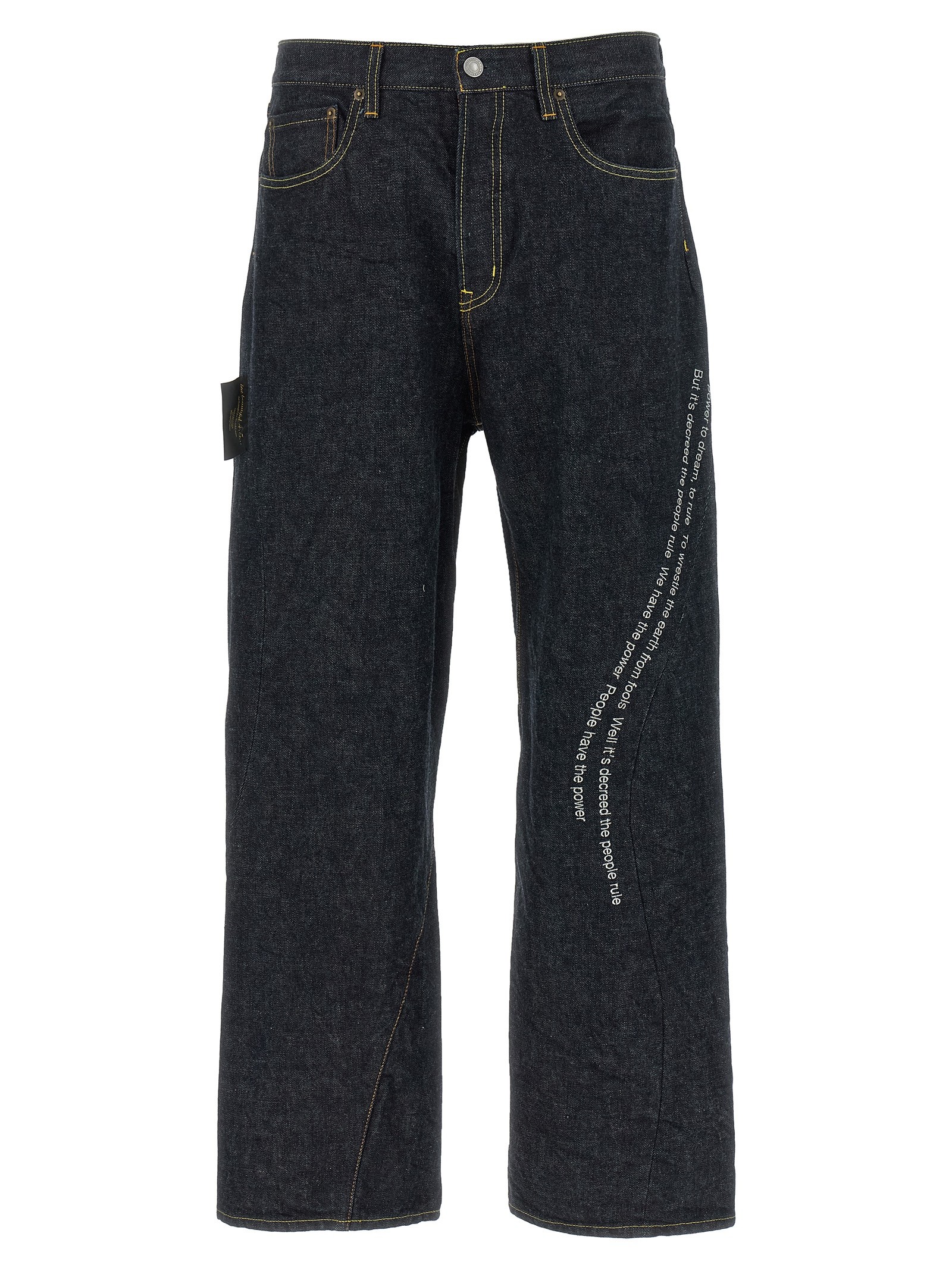 UNDERCOVER 'People Have The Power' Jeans