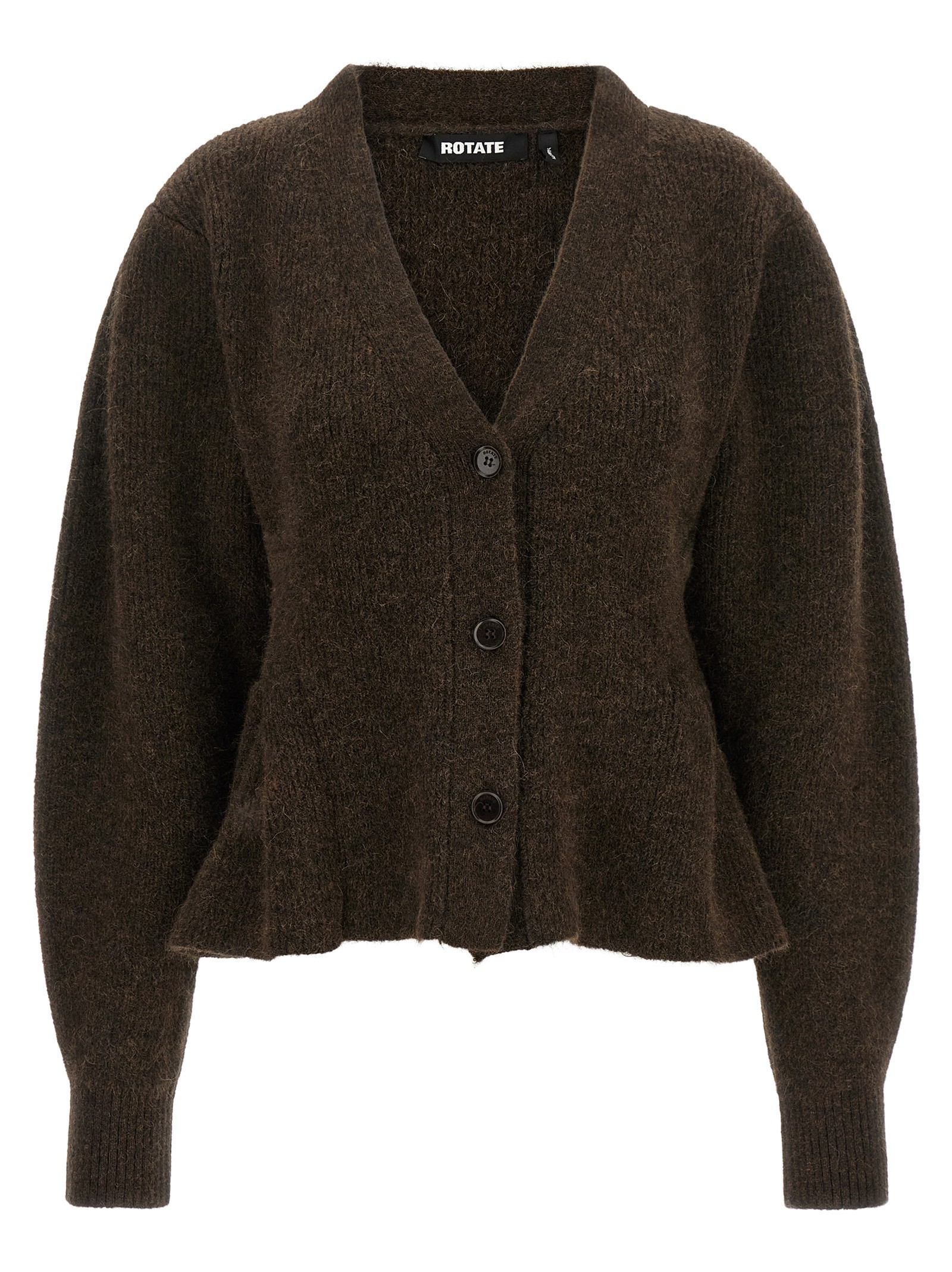 ROTATE BIRGER CHRISTENSEN 'Peplum' Fund Cardigan