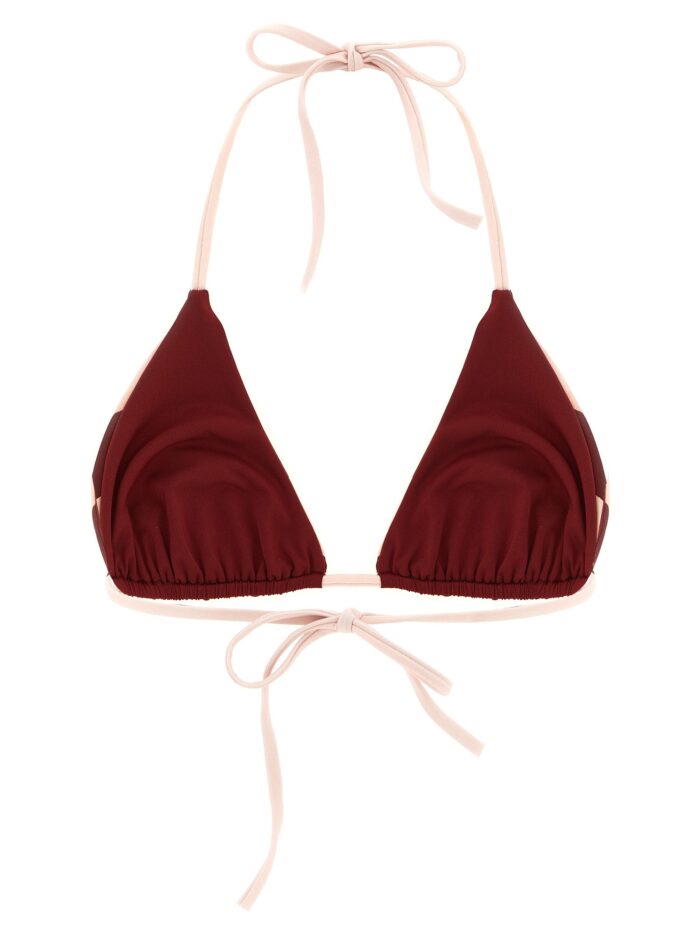 Fendi 'Pequin' Reversible Bikini Top
