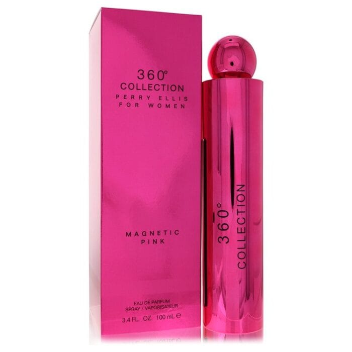 Perry Ellis 360 Collection Magnetic Pink By Perry Ellis - Eau De Parfum Spray 3.4 Oz