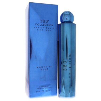 Perry Ellis 360 Collection Magnetic Blue By Perry Ellis - Eau De Toilette Spray 3.4 Oz