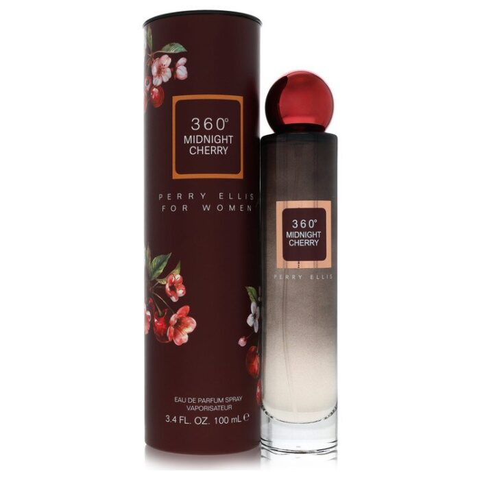 Perry Ellis 360 Midnight Cherry By Perry Ellis - Eau De Parfum Spray 3.4 Oz - Image 1