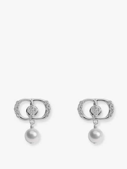 Dior Petit CD Brass Earrings