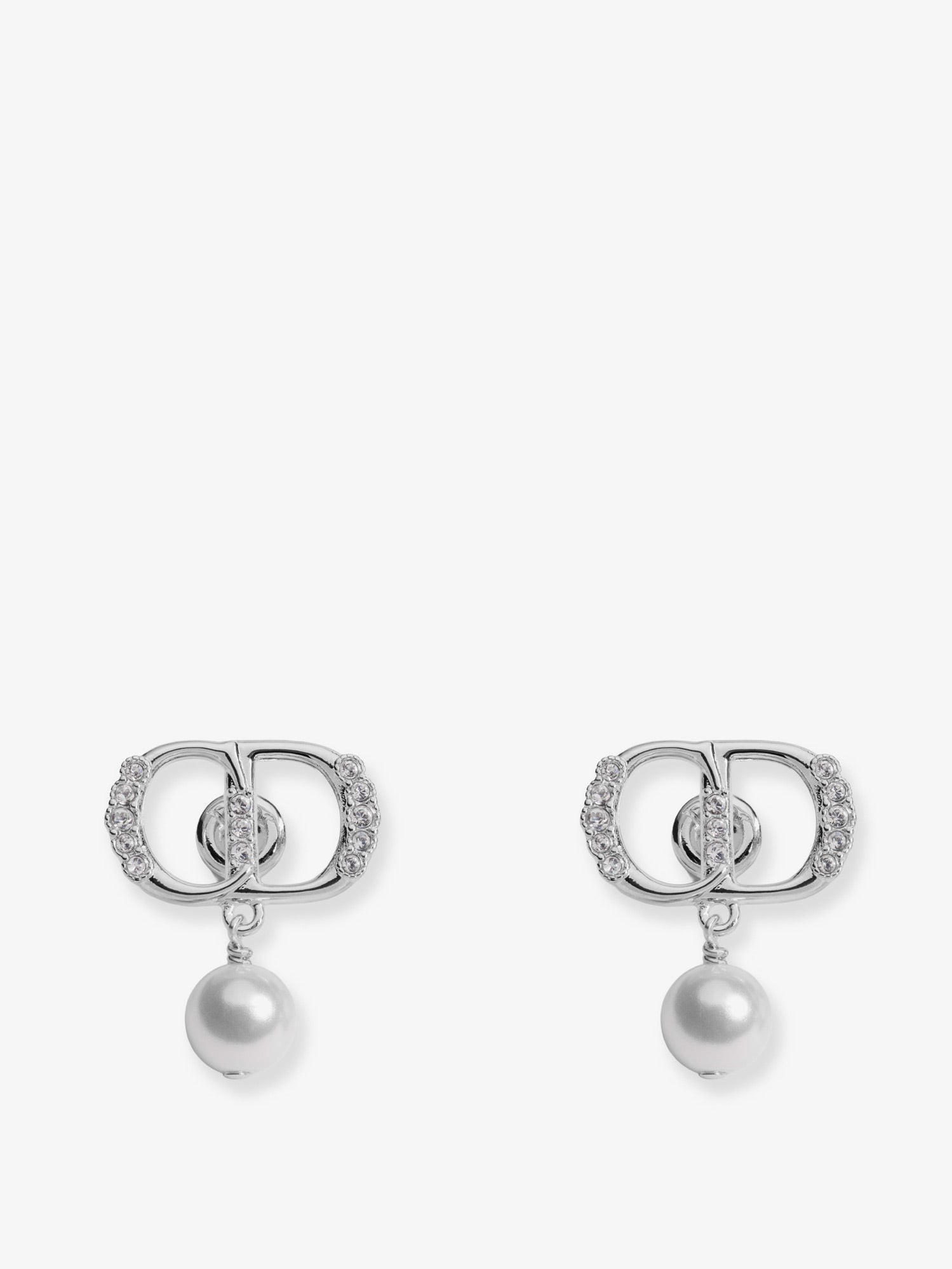 Dior Petit CD Brass Earrings