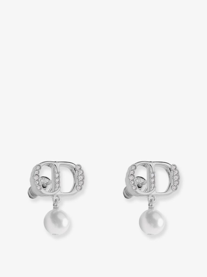 Dior Petit CD Brass Earrings