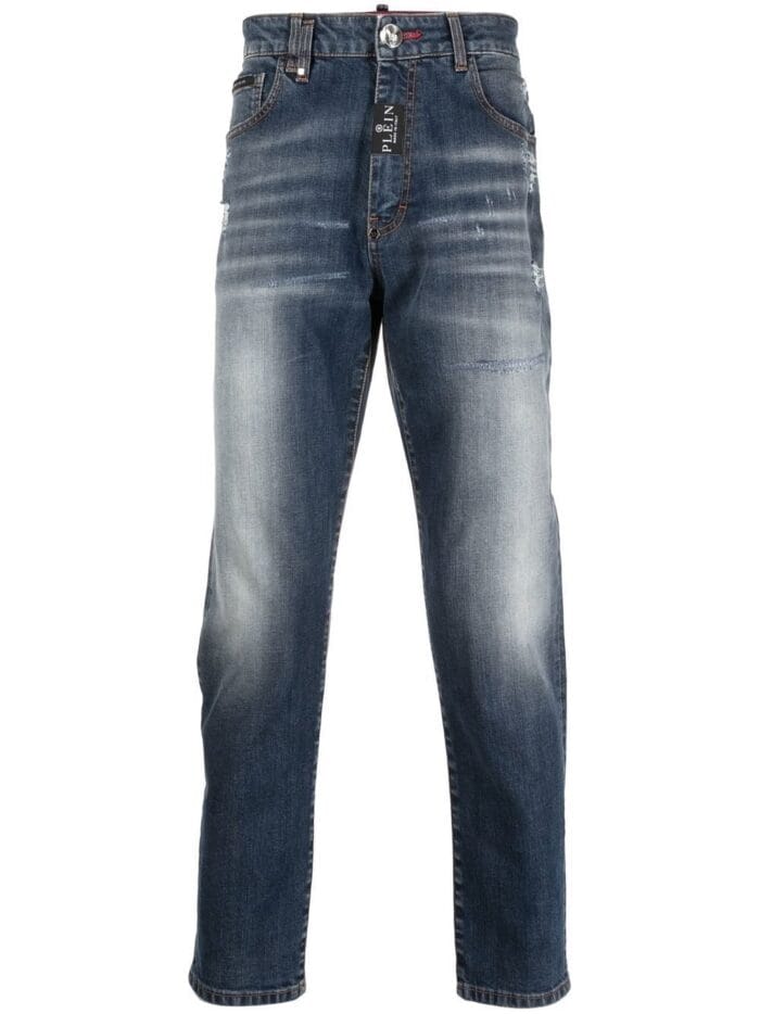 PHILIPP PLEIN Denim Trousers Detroit Fit