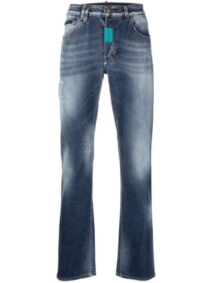 PHILIPP PLEIN Denim Trousers Straight