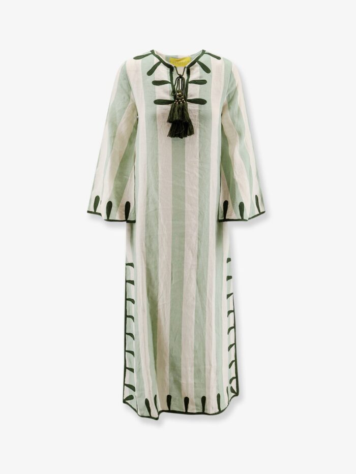PHILIPPA 1970 Edna Linen Long Dress