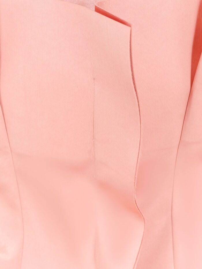 Philosophy Di Lorenzo Serafini Satin Long Dress With Bustier