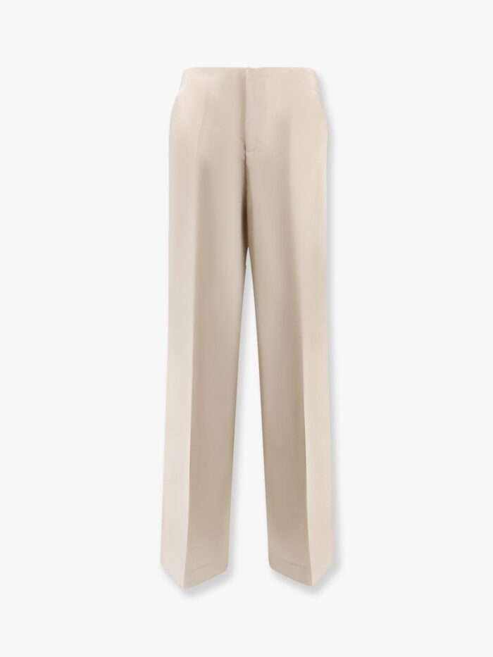 Philosophy Di Lorenzo Serafini Satin Trouser With Wide Leg