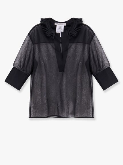 Philosophy Di Lorenzo Serafini Transparent Voile Shirt