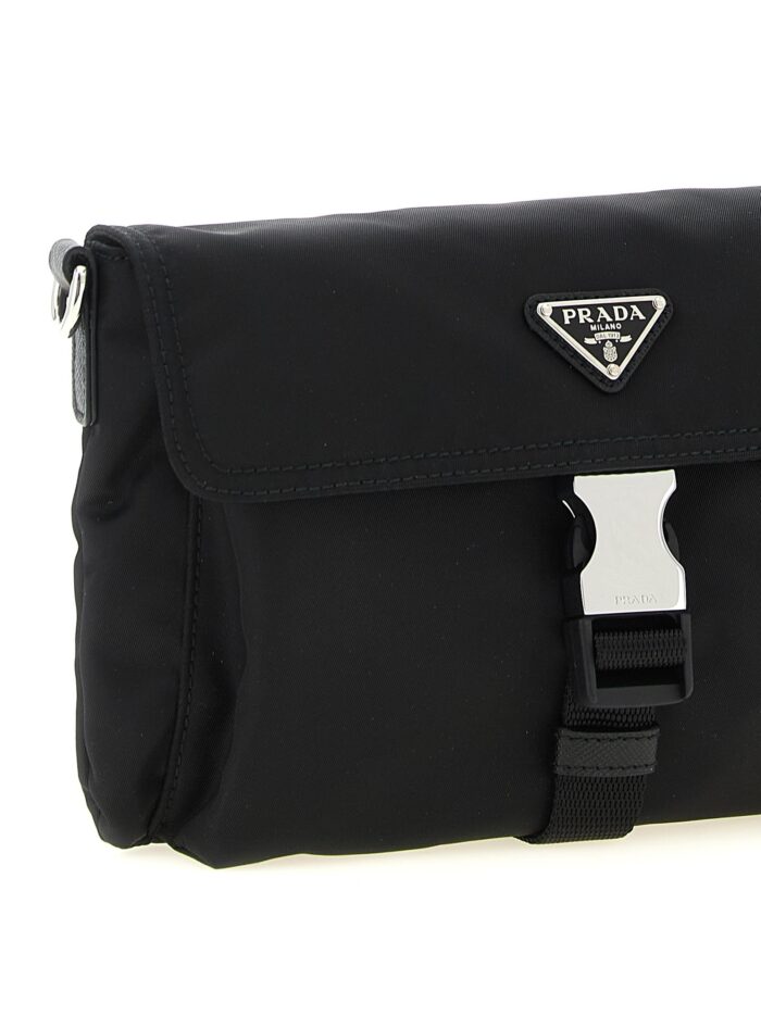 PRADA Phone Pouch Crossbody Bag In 'Re-Nylon'