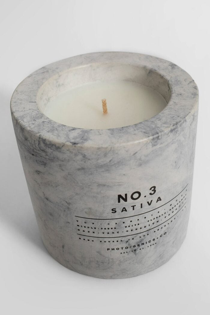 PHOTO/GENICS+CO No.3 Sativa Concrete Candle