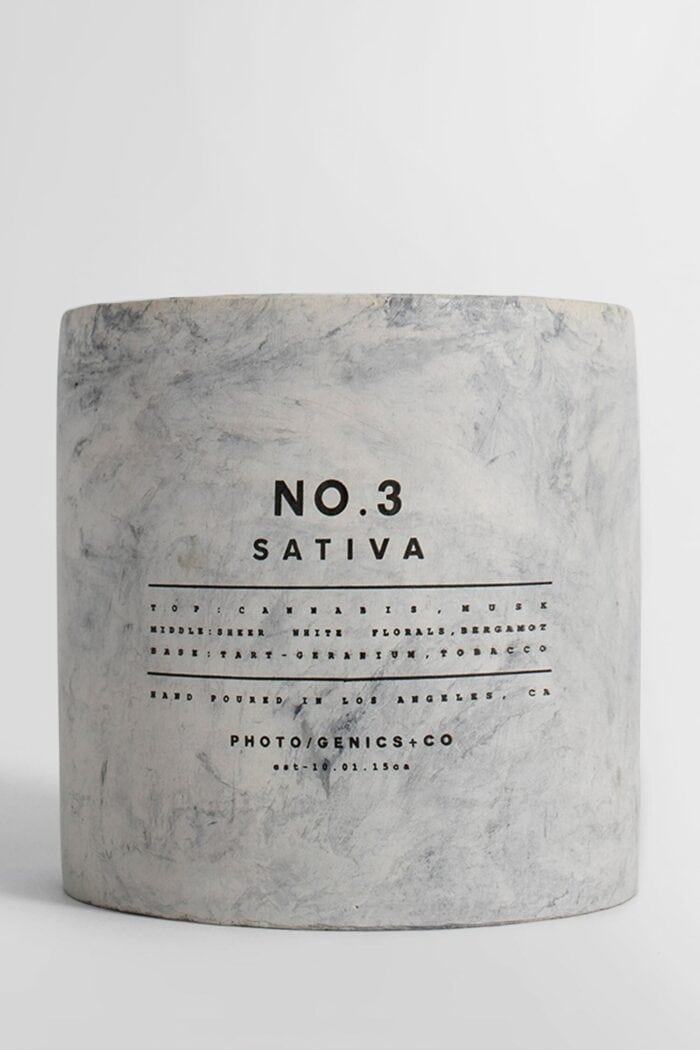 PHOTO/GENICS+CO No.3 Sativa Concrete Candle