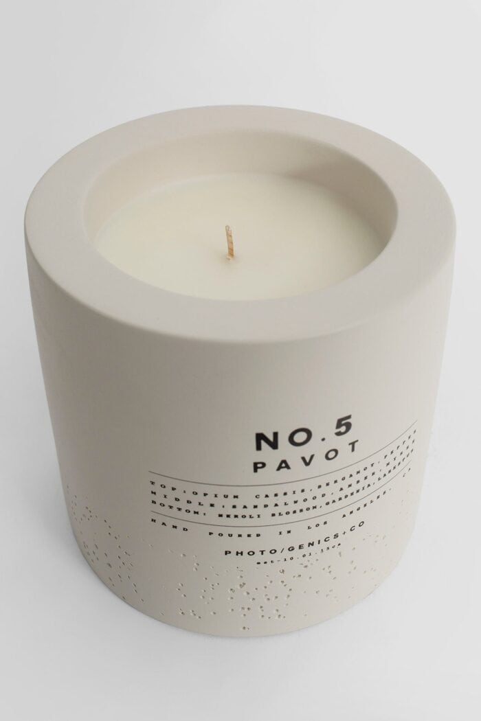 PHOTO/GENICS+CO No.5 Pavot Concrete Candle