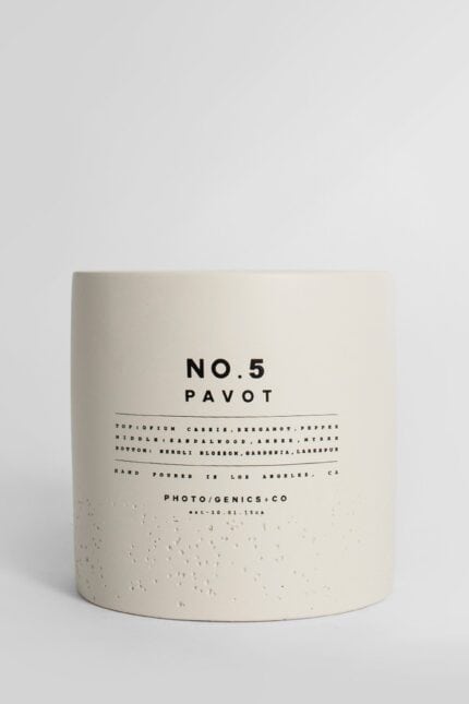 PHOTO/GENICS+CO No.5 Pavot Concrete Candle