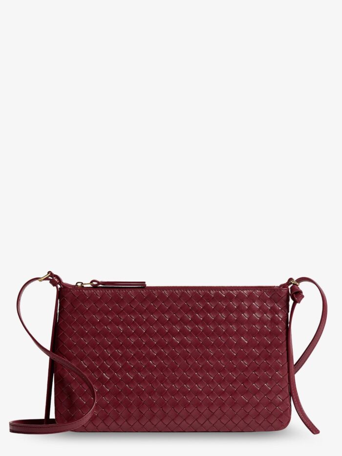 bottega veneta piccolo intrecciato clutch with shoulder strap Bottega Veneta Piccolo Intrecciato Clutch With Shoulder Strap
