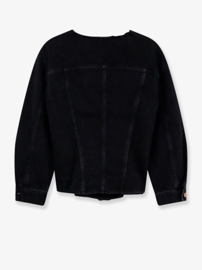 3X1 Pick Dumbo Jacket In Black Denim