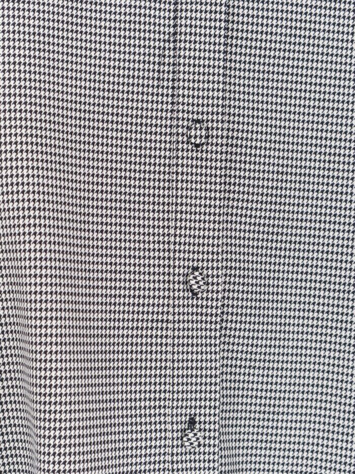 Actualee Pied-de-poule Shirt With Lurex Effect