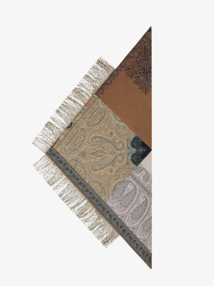 PIERRE-LOUIS MASCIA Multicolored Silk Shawl