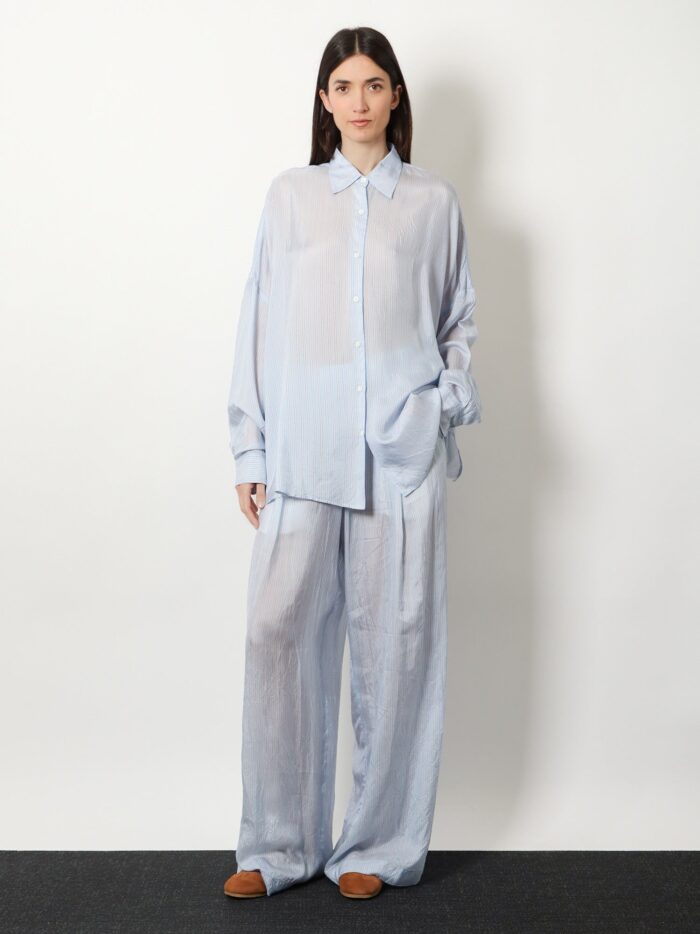 Dries Van Noten Pila Cupro Trousers