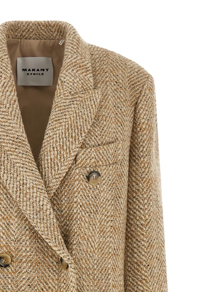 MARANT ETOILE 'Pilda' Double-breasted Coat