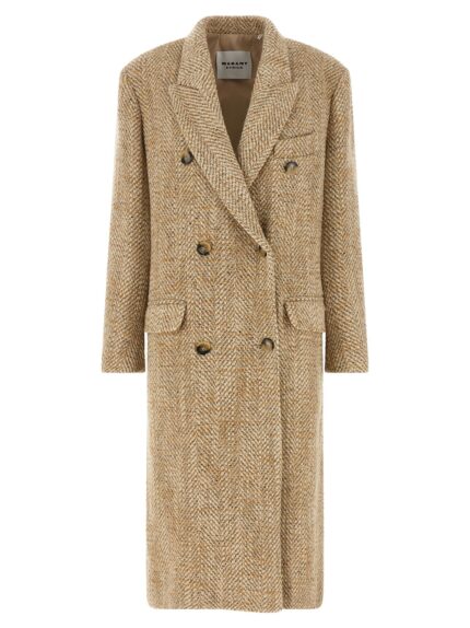 MARANT ETOILE 'Pilda' Double-breasted Coat