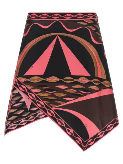 EMILIO PUCCI Pink 'Dune' Skirt