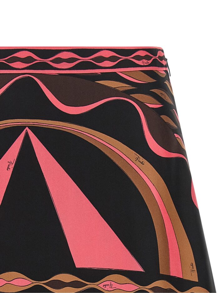 EMILIO PUCCI Pink 'Dune' Skirt