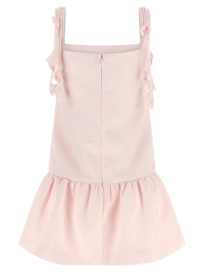 SELF PORTRAIT 'Pink Flower Taffetà' Dress
