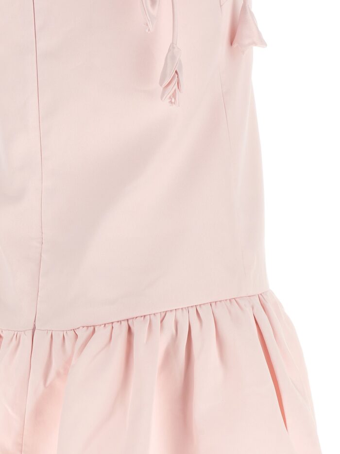 SELF PORTRAIT 'Pink Flower Taffetà' Dress