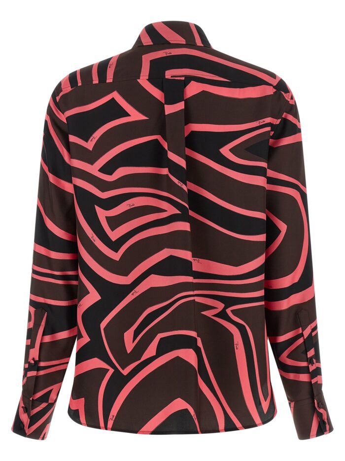 EMILIO PUCCI Pink 'Labirinto' Shirt