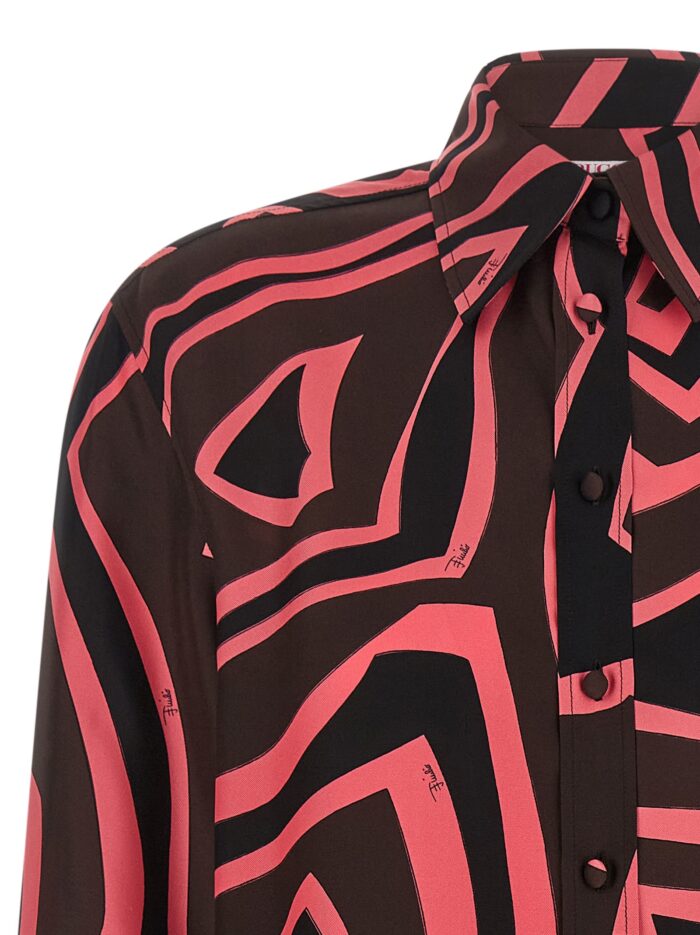 EMILIO PUCCI Pink 'Labirinto' Shirt