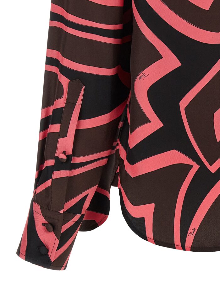 EMILIO PUCCI Pink 'Labirinto' Shirt