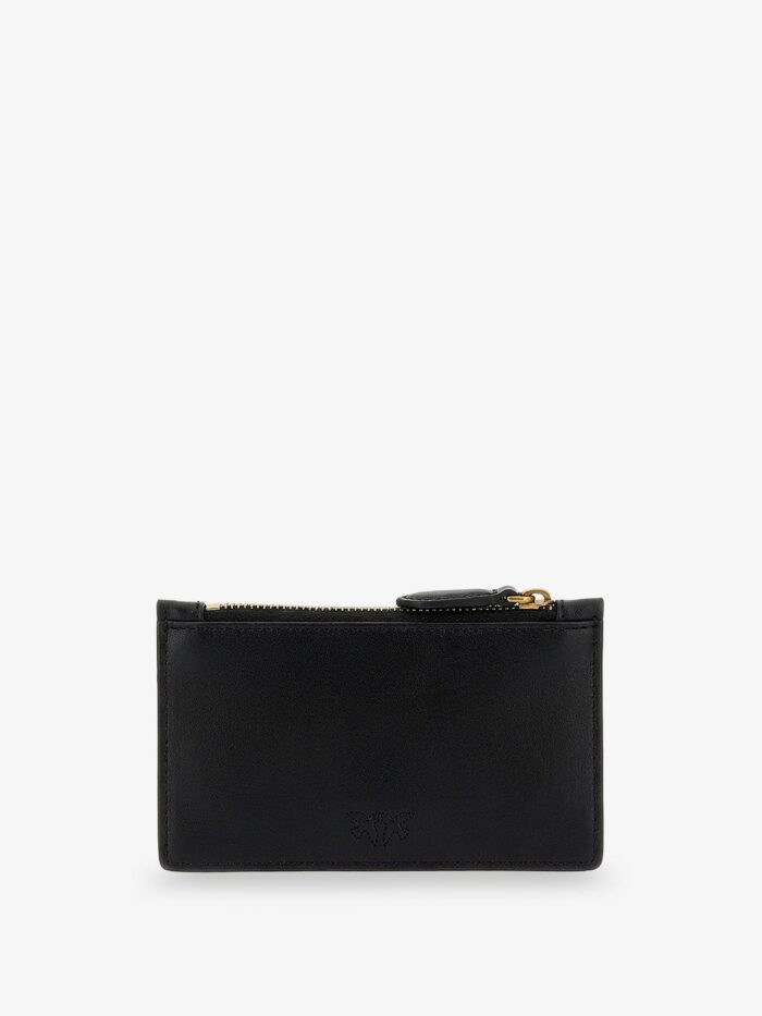Pinko Airone Leather Card Holder