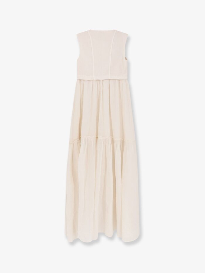 Pinko Andres Cotton Long Dress