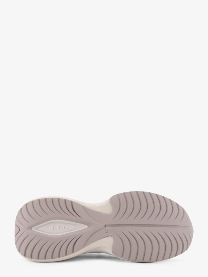 Pinko Ariel 33 Leather Sneakers With Nylon Inserts